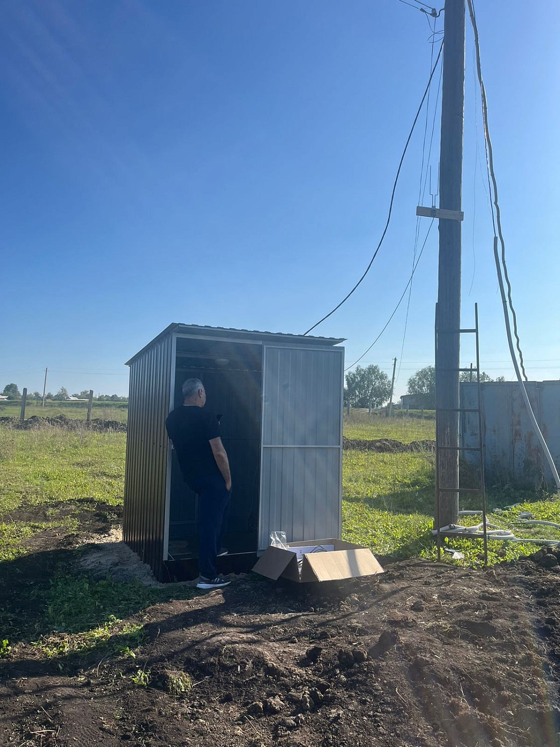 Установка шкафов управления СУПН 2 с радиоуправляемым модулем